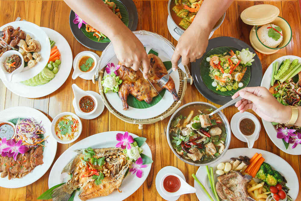 ร้านอาหารใกล้โครงการบ้านเดี่ยว แถวพระราม 2