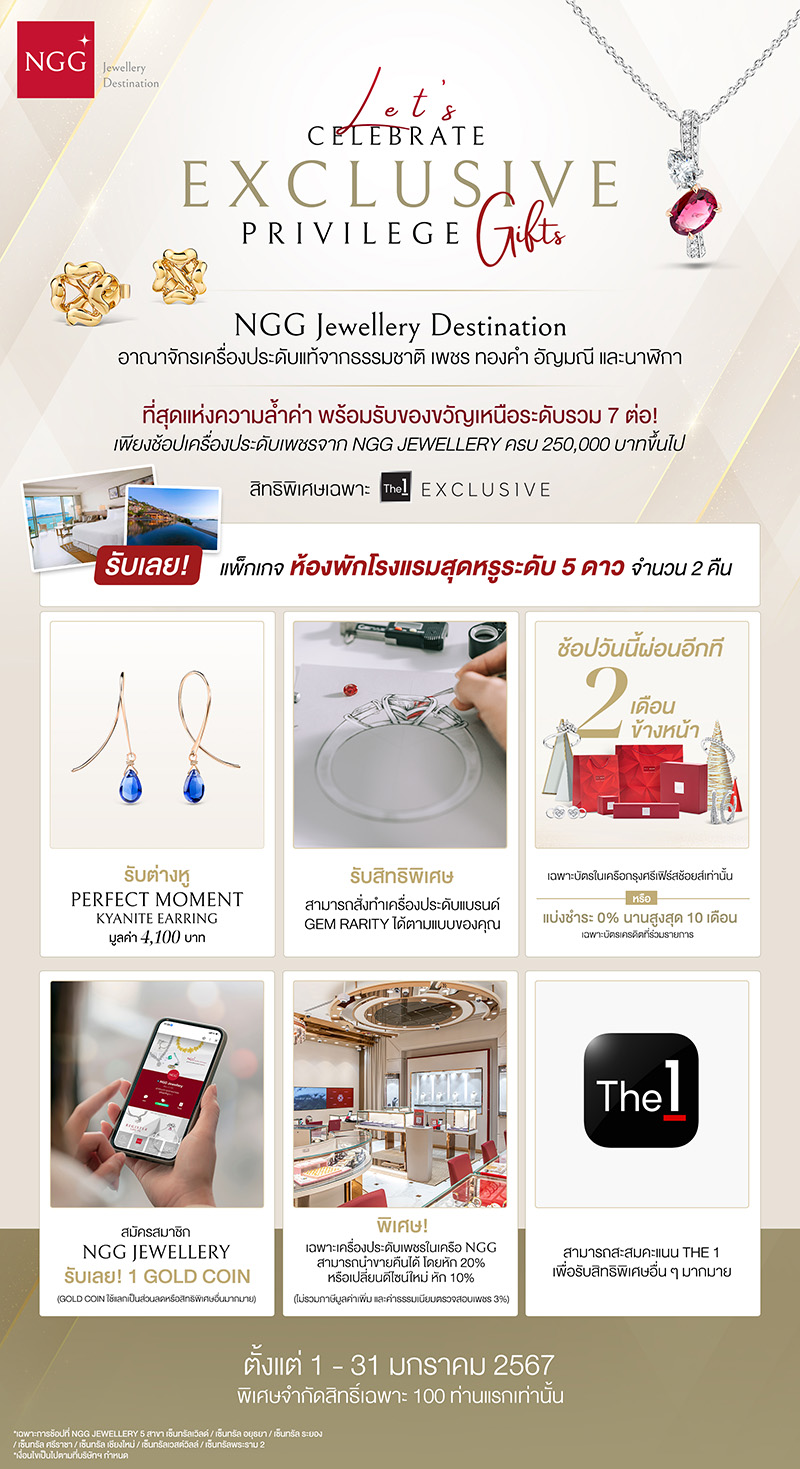 สิทธิพิเศษเฉพาะ The 1 Exclusive