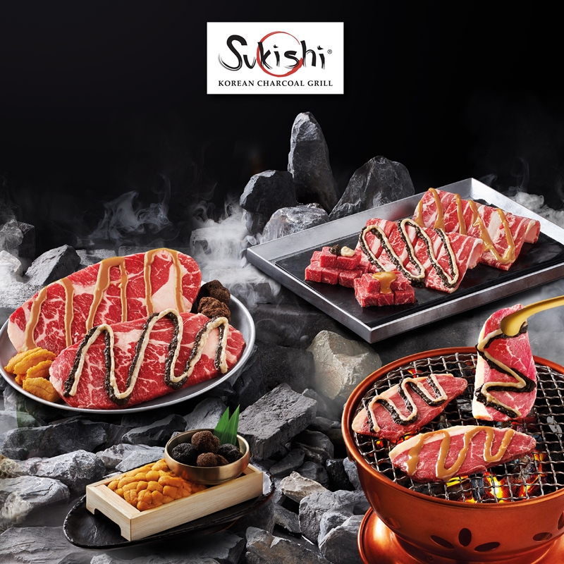 sukishi korean charcoal grill
