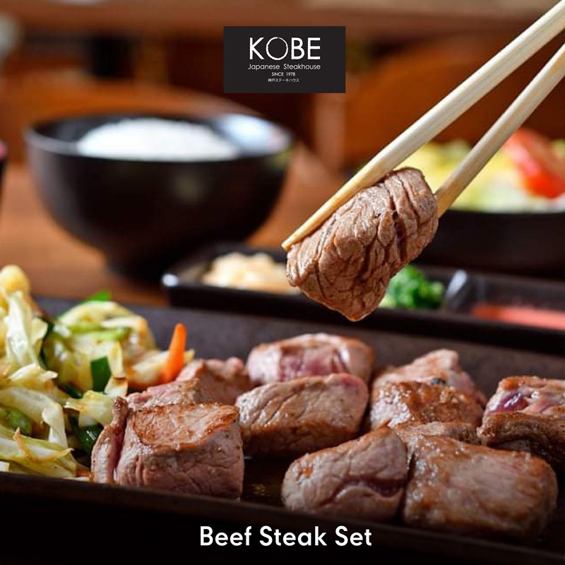 beef steak set