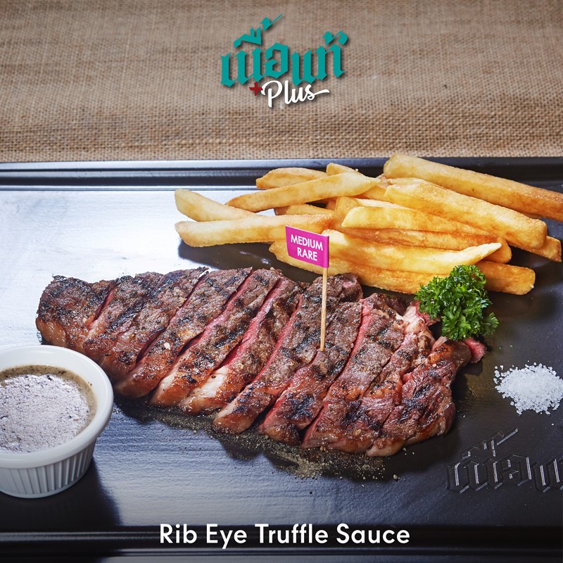 rib eye truffle sauce